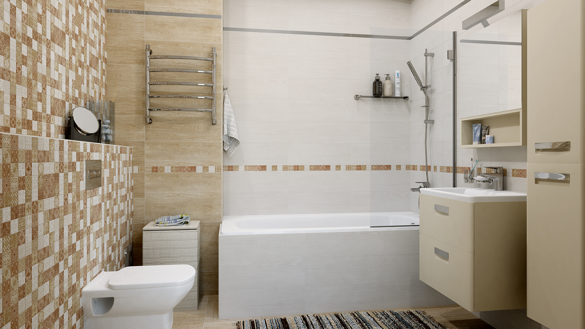 Мозаика Laparet Aspen 30x30 матовый