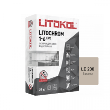 Цветная цементная затирка Литокол LITOCHROM 1-6 EVO 25кг LE.230 багамы