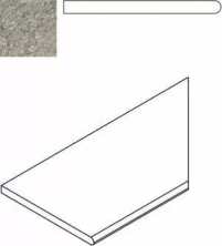 Бортик Italon Discover X2 Grey Bordo Round Dx правый 30x60