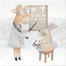 Декор Kerama Marazzi VT\A504\5009 Айболит 4 20x20