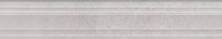 Бордюр Керама Марацци Venezia Догана серый светлый матовый обрезной 40х7,3