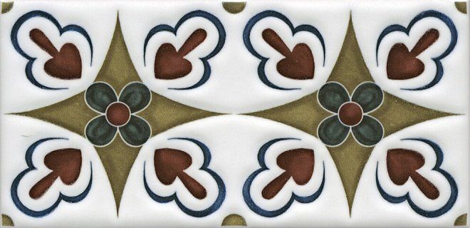 Декор Kerama Marazzi STG\B620\16000 Клемансо орнамент 7,4x15