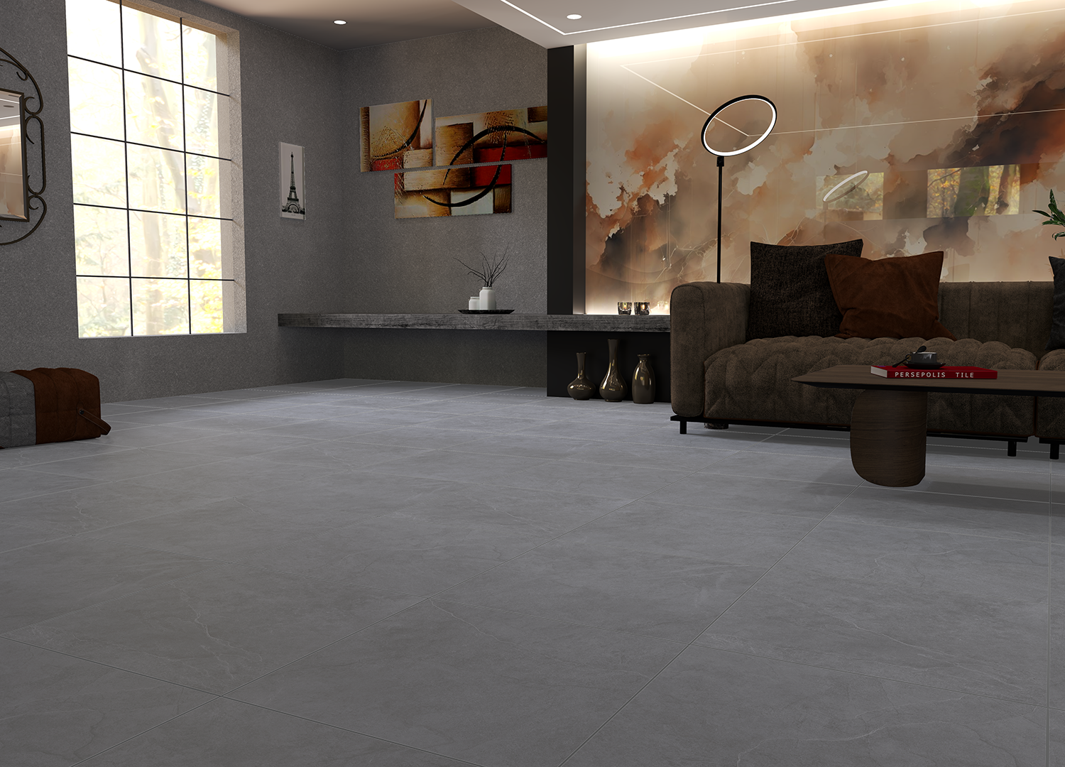 Керамогранит Persepolis Tile Toledo Light Grey 6FML2253 серый 60x60