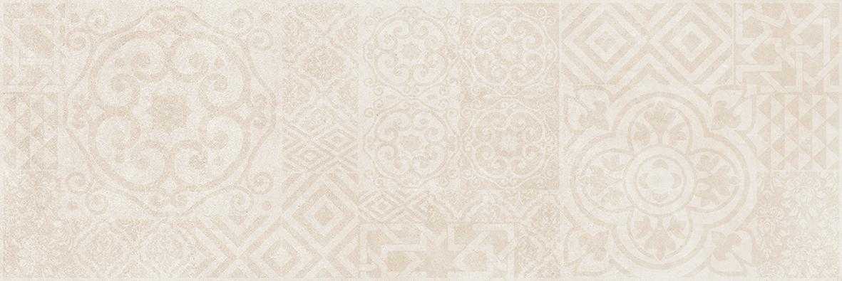 Декор (60017) Laparet Alabama бежевый узор 20x60 матовый