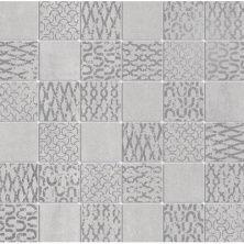 Декор Керама Марацци Про Дабл серый светлый мозаичный 30x30