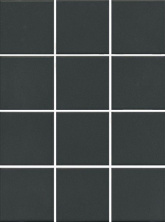 Керамогранит Kerama Marazzi Агуста черный натуральный из 12 частей 29.8x39.8 1333