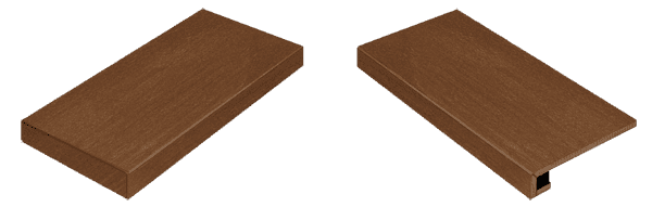 Ступень угловая левая Italon Surface Corten 33x120