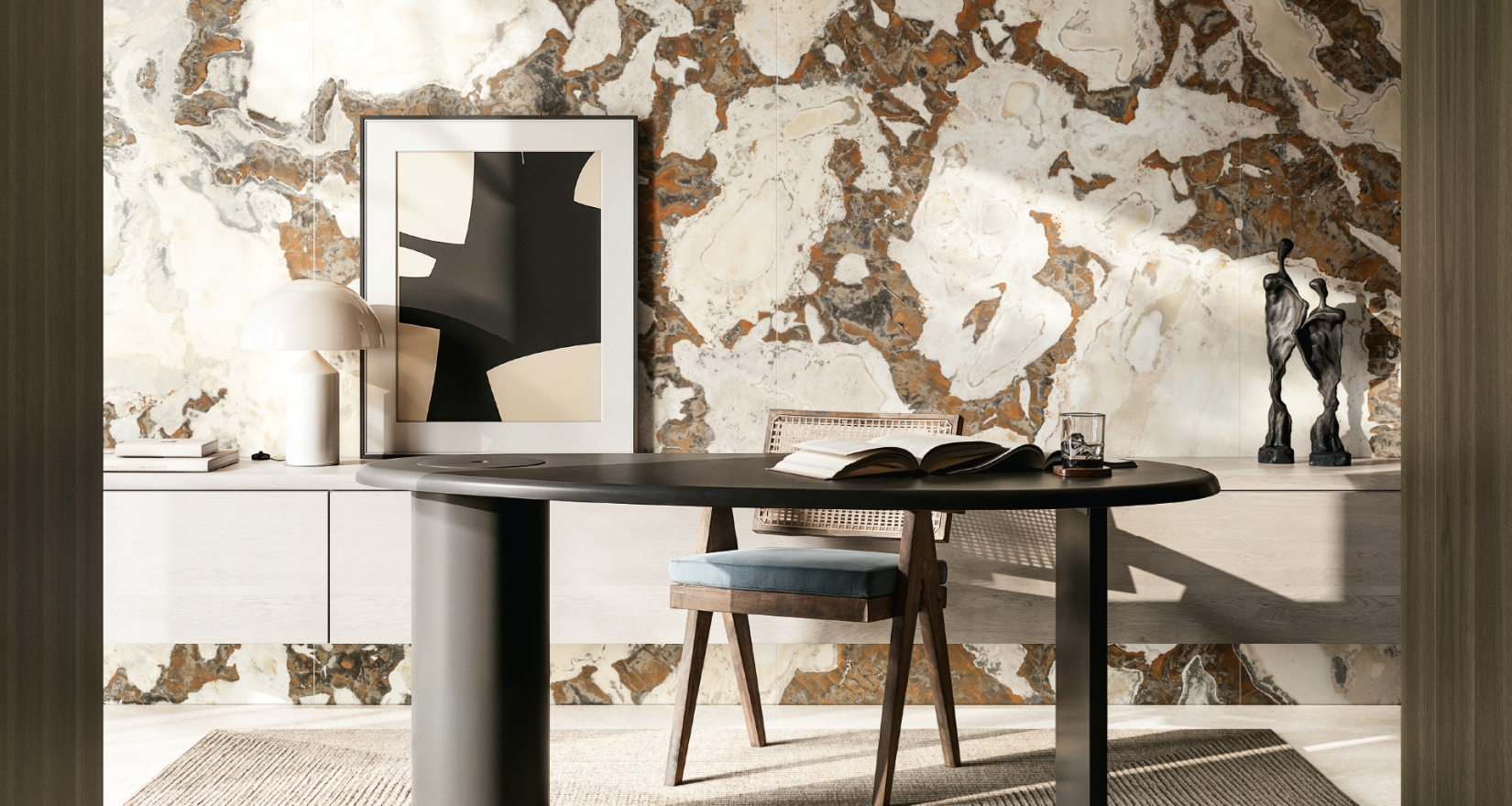 Керамогранит Италон Магма Альпи Грин 600180000072 зеленый 120x278