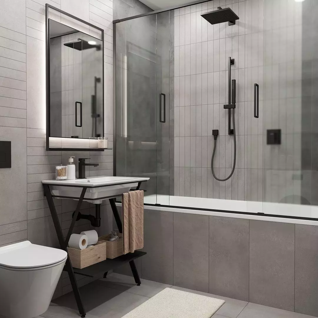 Плинтус Керама Марацци DD638620R\6BT Мирабо серый темный обрезной 9.5х60