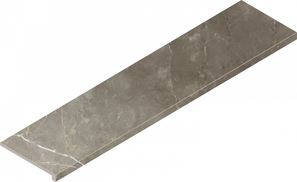 Ступень Италон Стелларис Тусканиа Грэй угловая правая 620070002603 серый 33x120