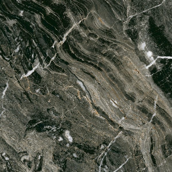 Керамогранит Идальго Arabesco Verde MR 60x60 серый