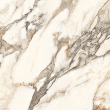 Керамогранит Laparet Calacatta Bronze белый 60x60 полированный