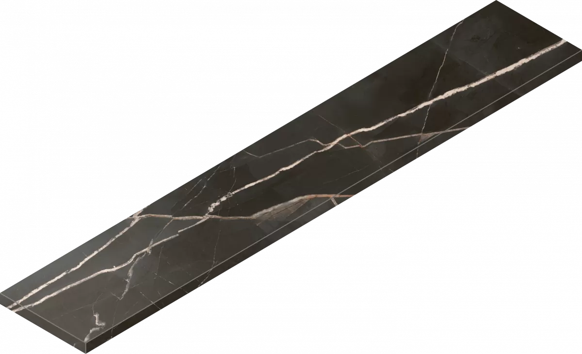 Ступень Италон Стелларис Абсолют Блэк угловая левая 620070002636 черный 33x160