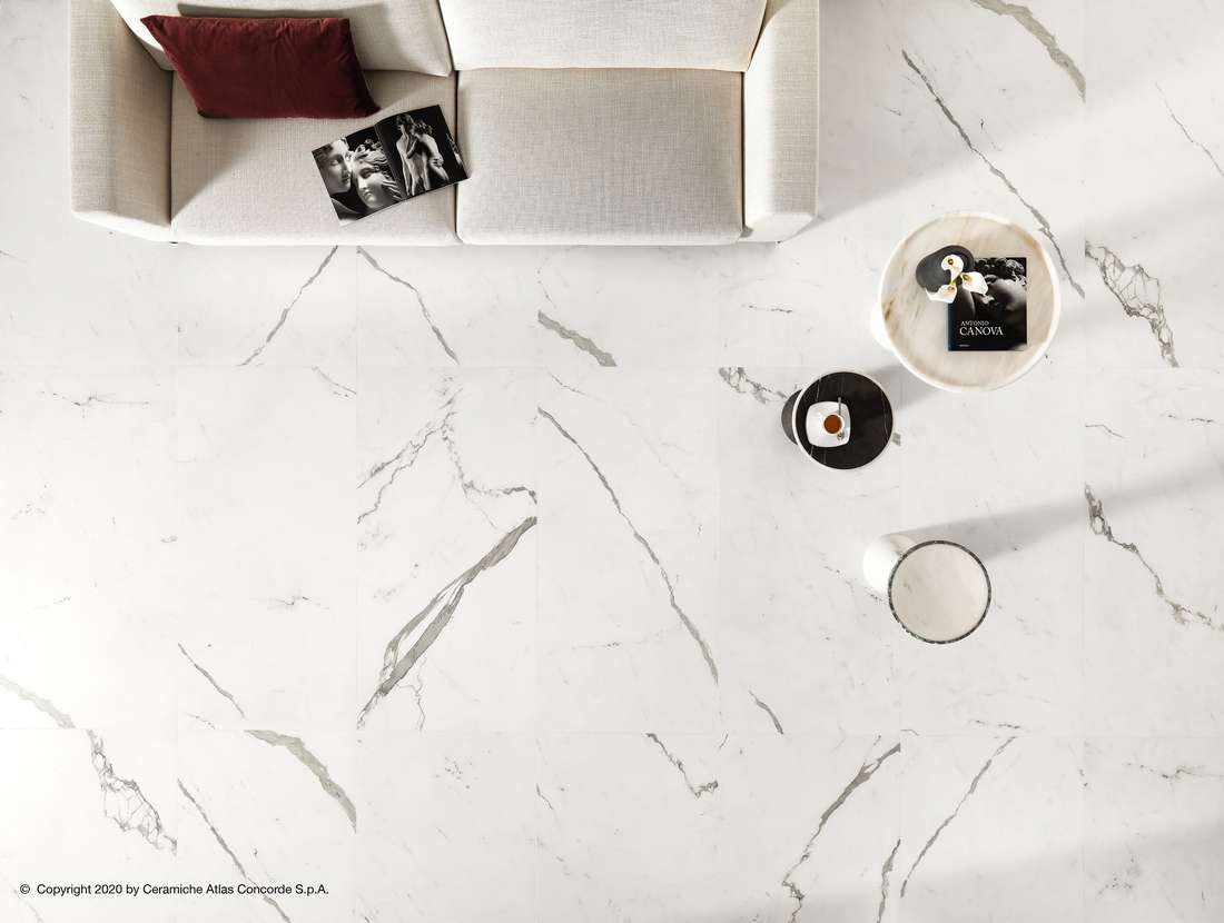 Керамогранит Atlas Concorde Marvel Shine Statuario Supremo Polished 120x278 A4O0