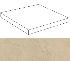 Ступень угловая Marvel Beige Scalino Angolare ASMW 33x33