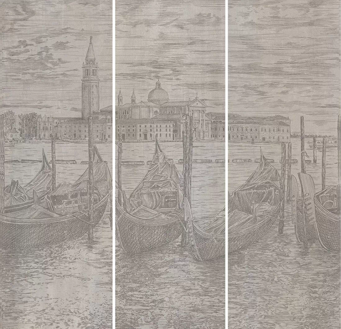 Панно Kerama Marazzi VT\A622\3x\13126TR Гварди матовый обрезной (из 3-х частей 30x89.5) 89.5x90