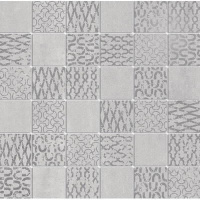 Декор Керама Марацци Про Дабл серый светлый мозаичный 30x30