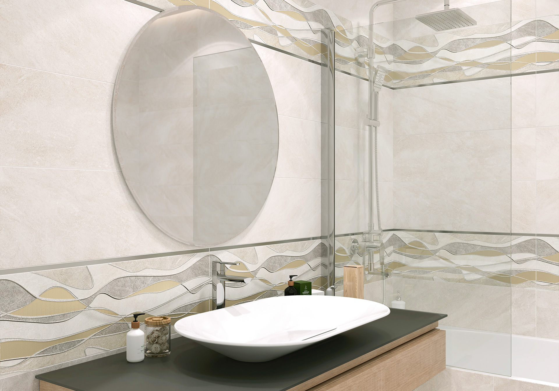 Керамогранит Alma Ceramica Риалто GFU04RLT04R бежевый 60x60