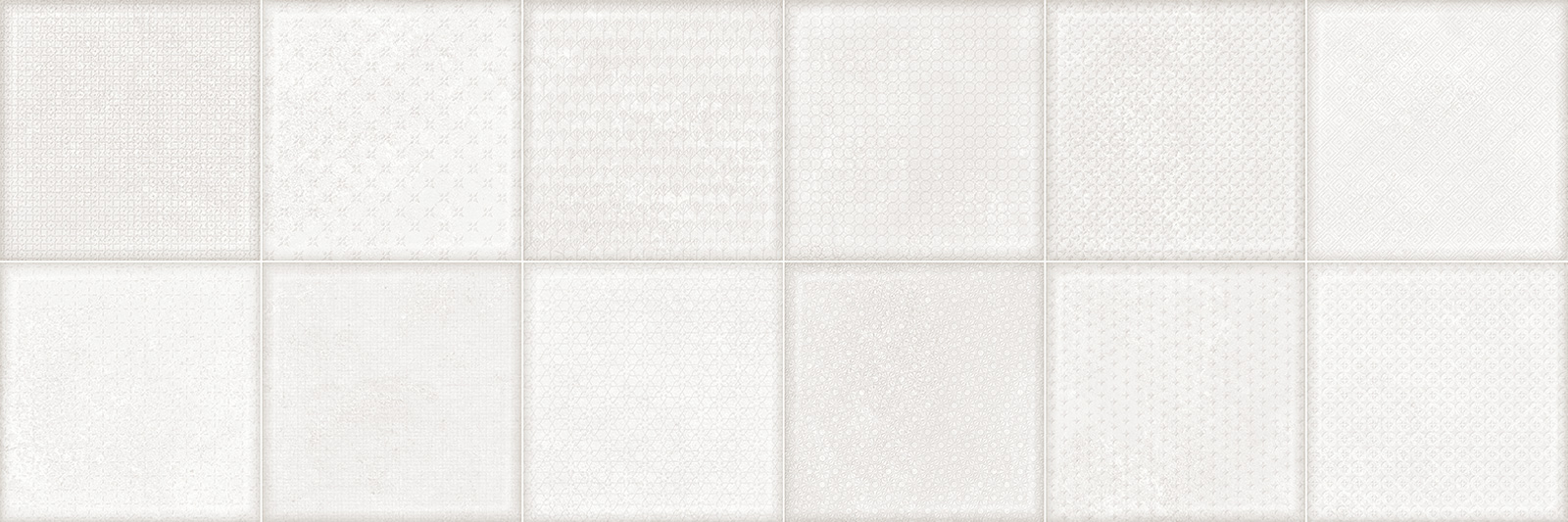 Керамическая плитка Alma Ceramica Куб TWU3090CUB07R белый 30x90