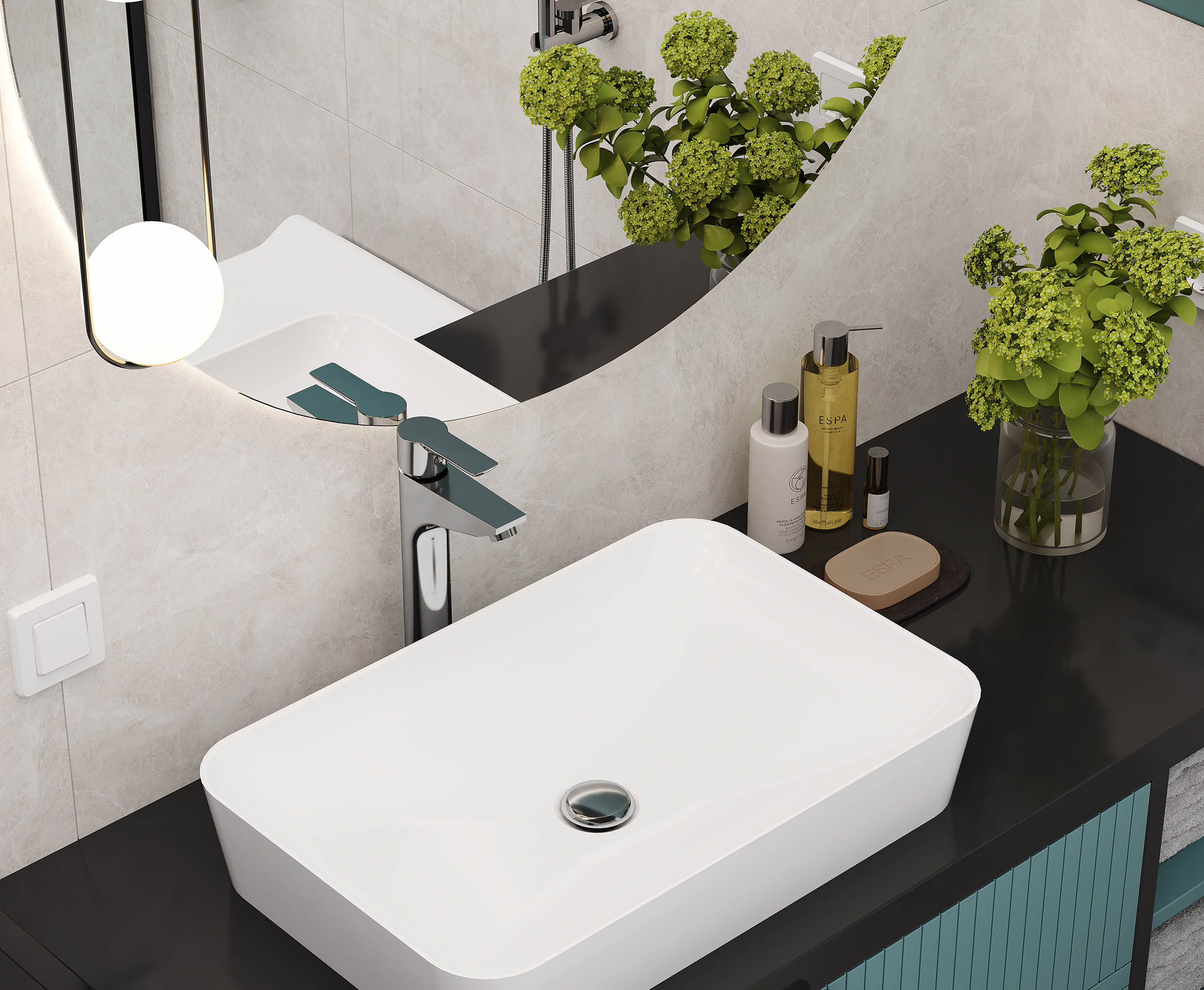 Керамогранит Laparet Orlando Blanco светло-серый 60x120 полированный