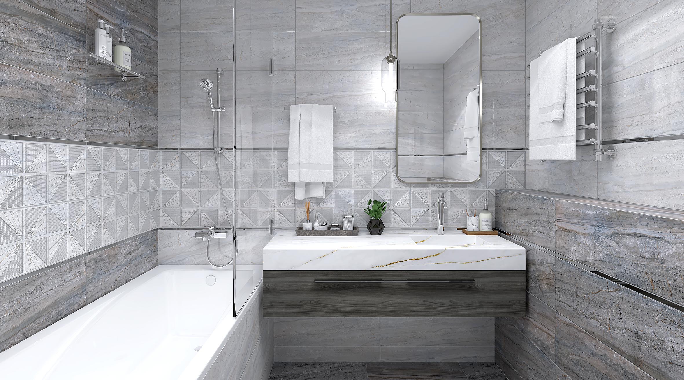 Керамогранит (MN 0053) Laparet Moon серый 60x60 матовый