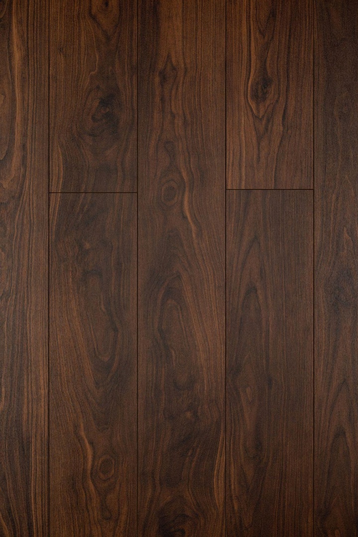 Кварцвиниловая плитка Aqua Floor Space Nuts XL AF4080NXL 1520x220 Орех Темный замковый кварц винил напольный