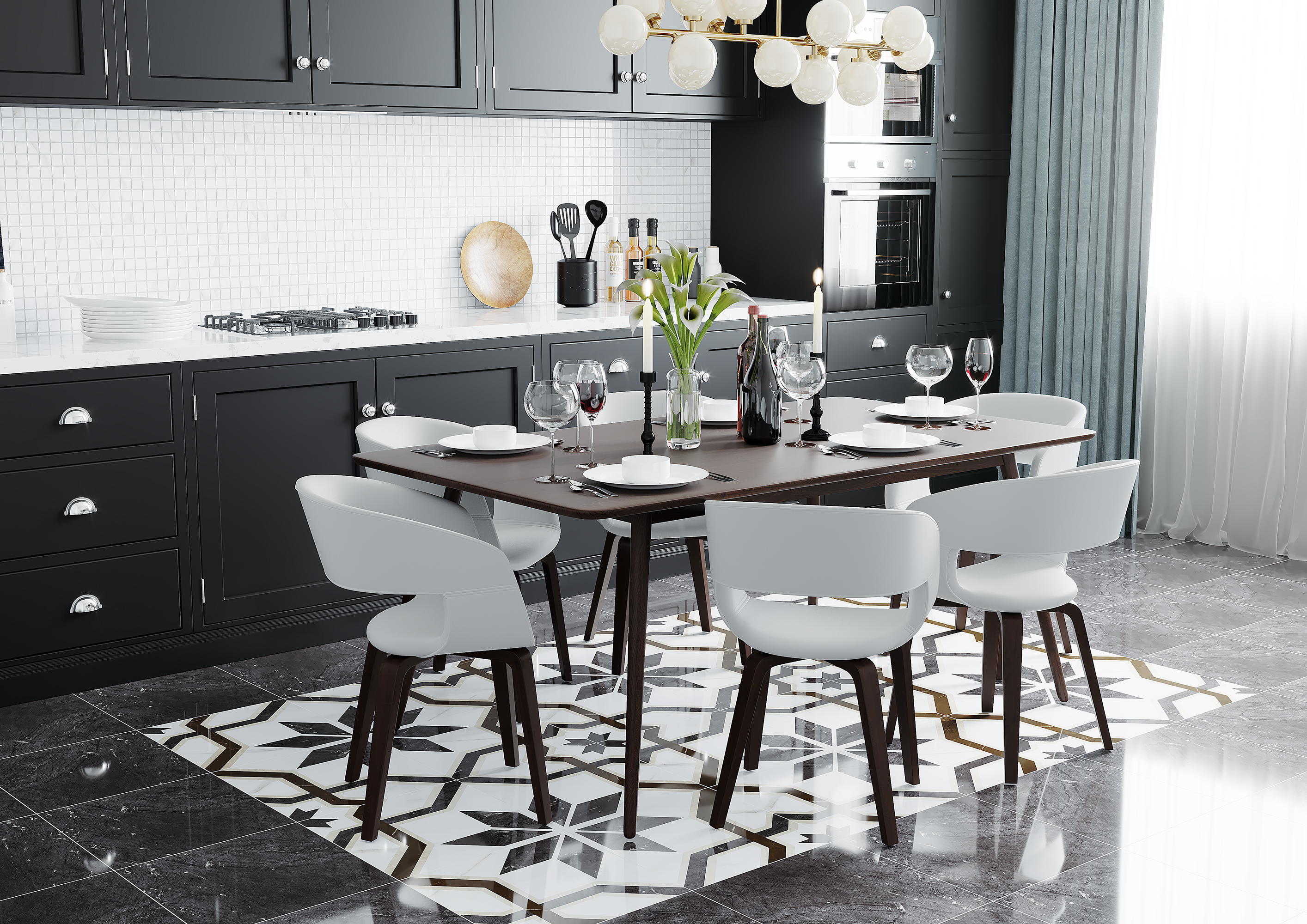 Ступень Grasaro Monumento White 40x40 G-370/G/st01/400x400x8