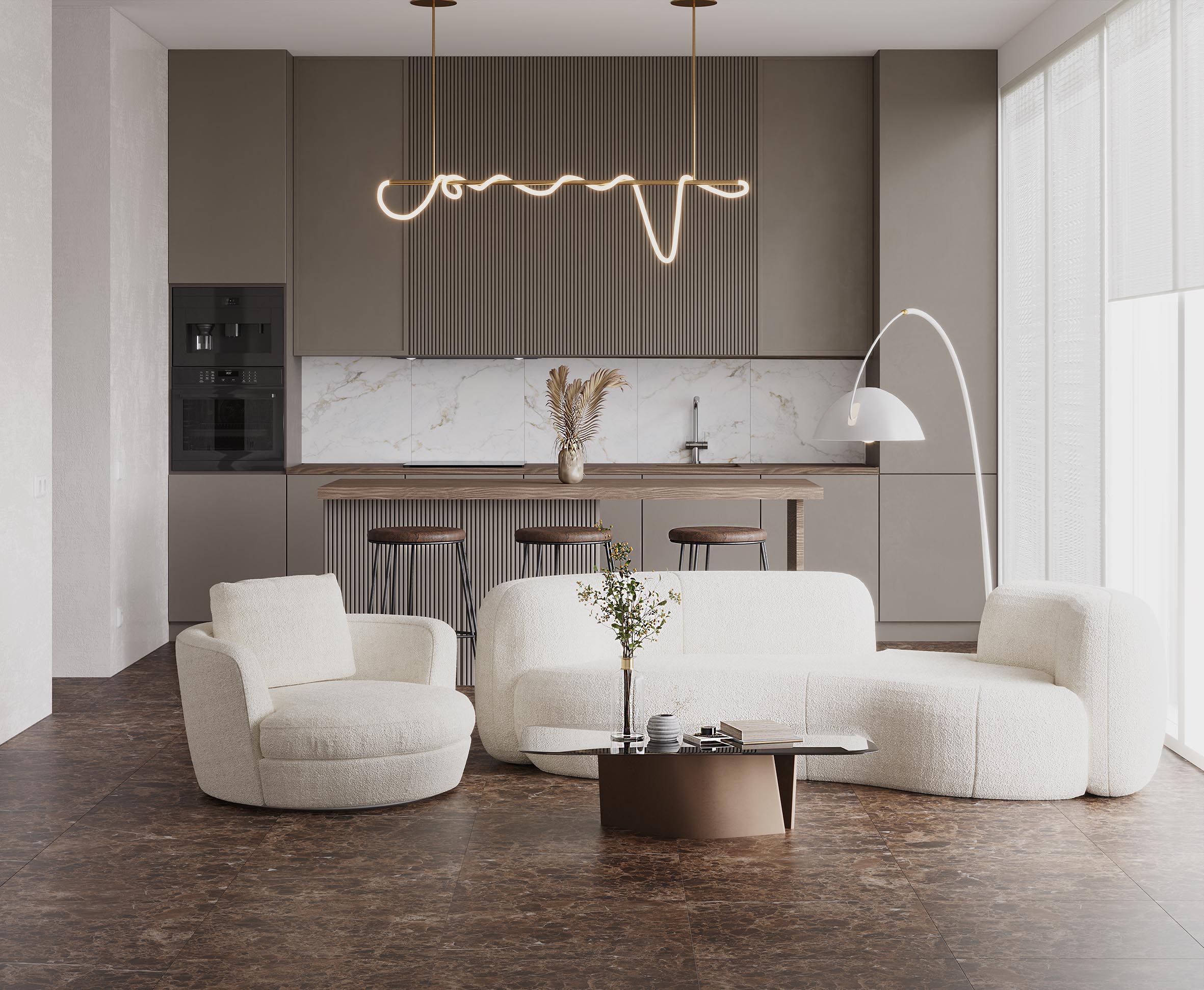 Плитка из керамогранита Laparet Emperador Brown 60x60 см полированная