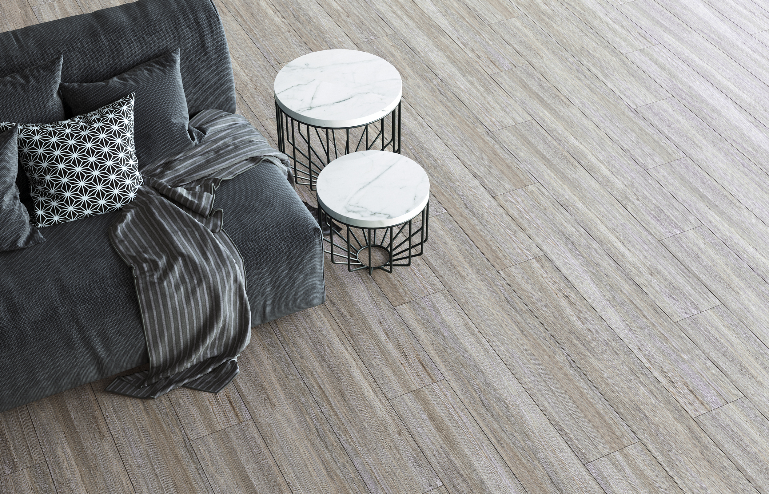 Керамогранит Grasaro Brooklyn Grey 20x120 G-563/MR/200x1200x11