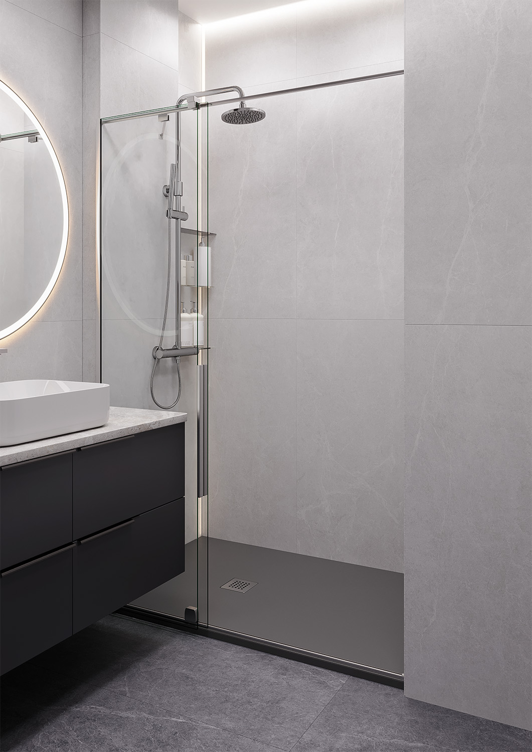 Керамогранит Старо Alpine Gris Matt 60x120 серый