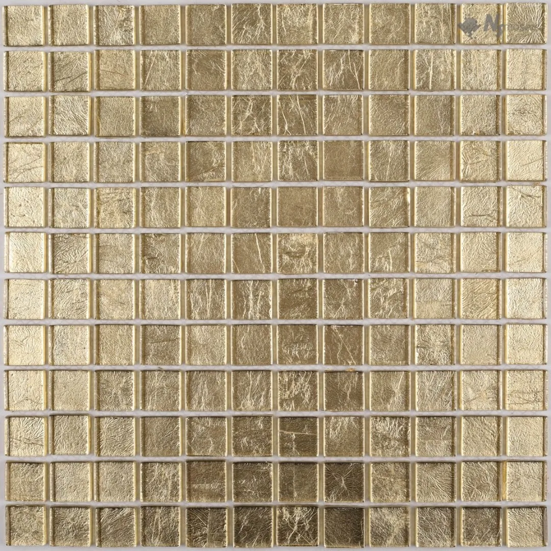 Мозаика NSmosaic S-859 стекло золотой 29.8x29.8