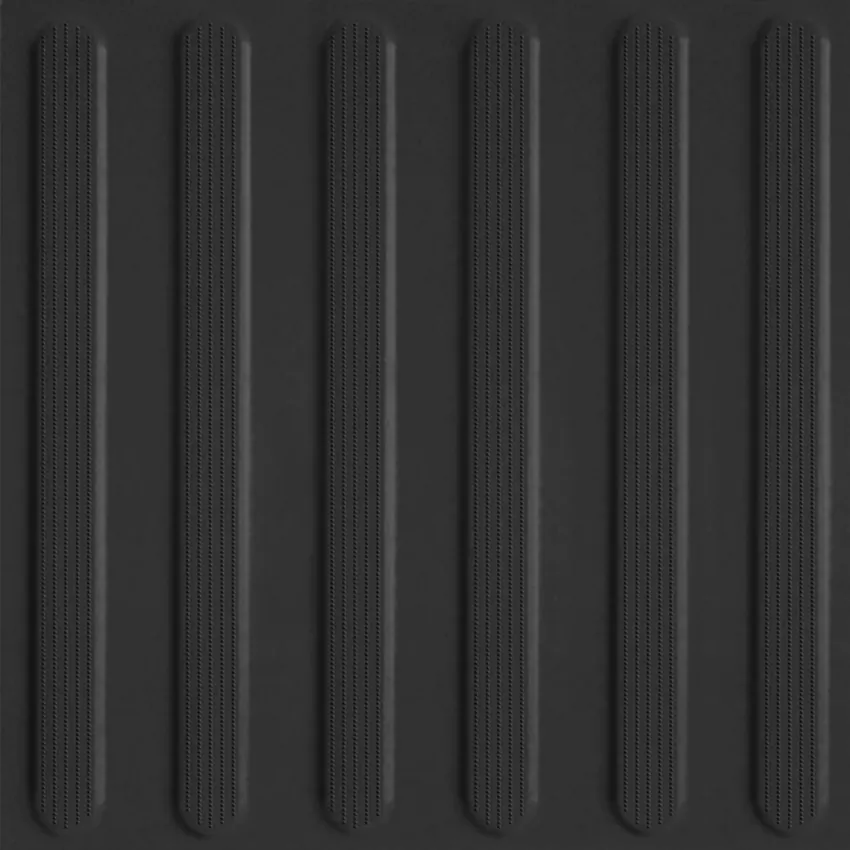 Керамогранит Estima ANL110 Avenue Lines Black линии Тактильный рект. 30x30 черный