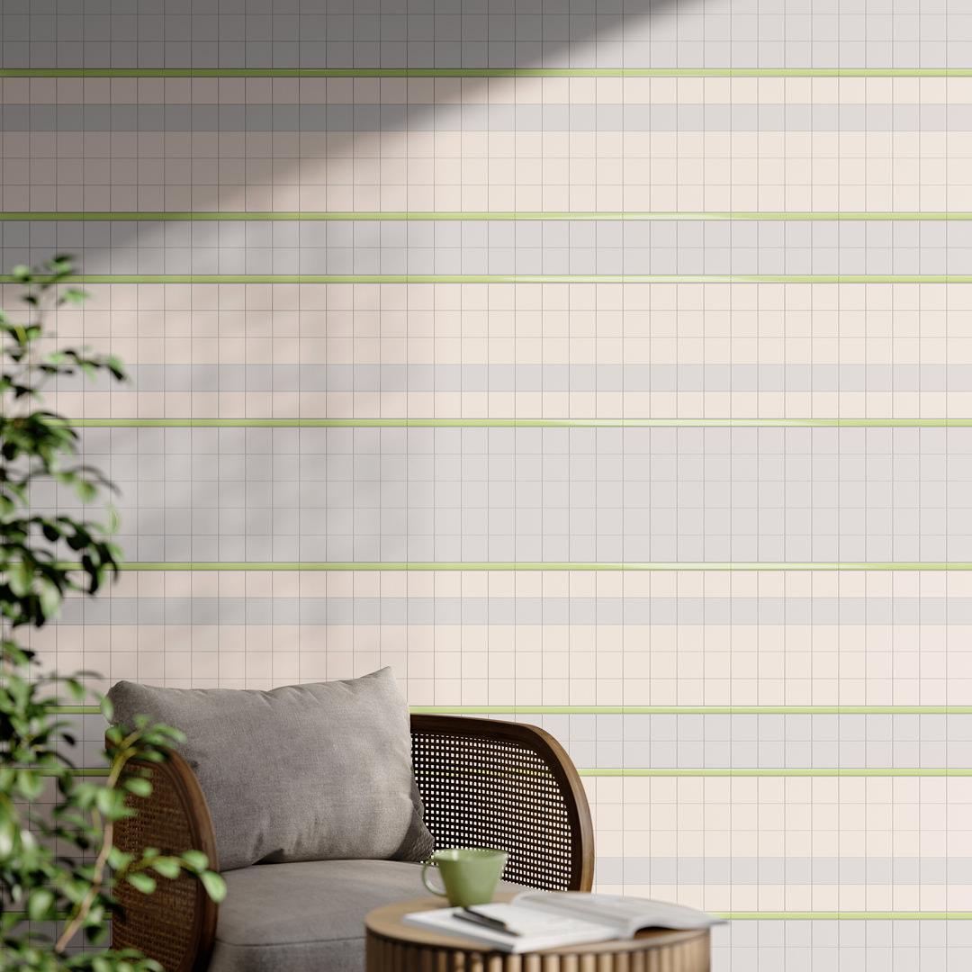 Бордюр Kerama Marazzi POF003 Карандаш Бисер черный серебро 1,4x20