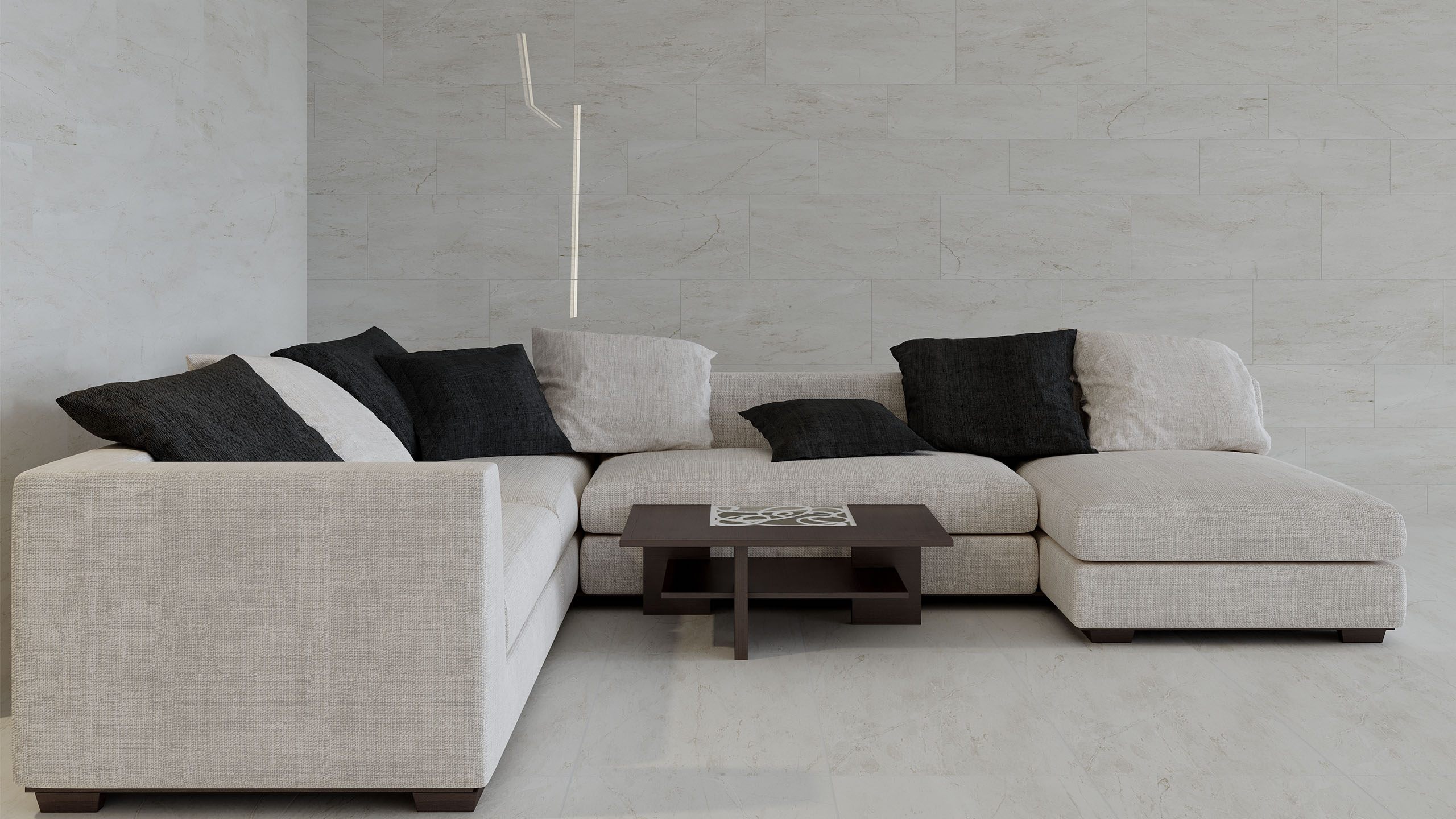 Мозаика Estima MA02 Ametis Marmulla Light Beige 30x30 бежевый непол./полир.