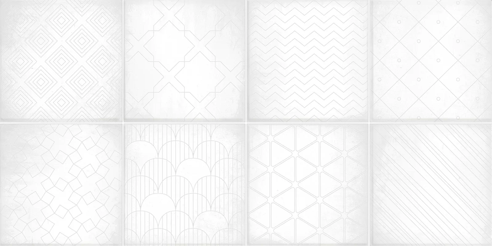 Керамическая плитка Alma Ceramica Ричард TWU09RCD010 белый 24.9x50