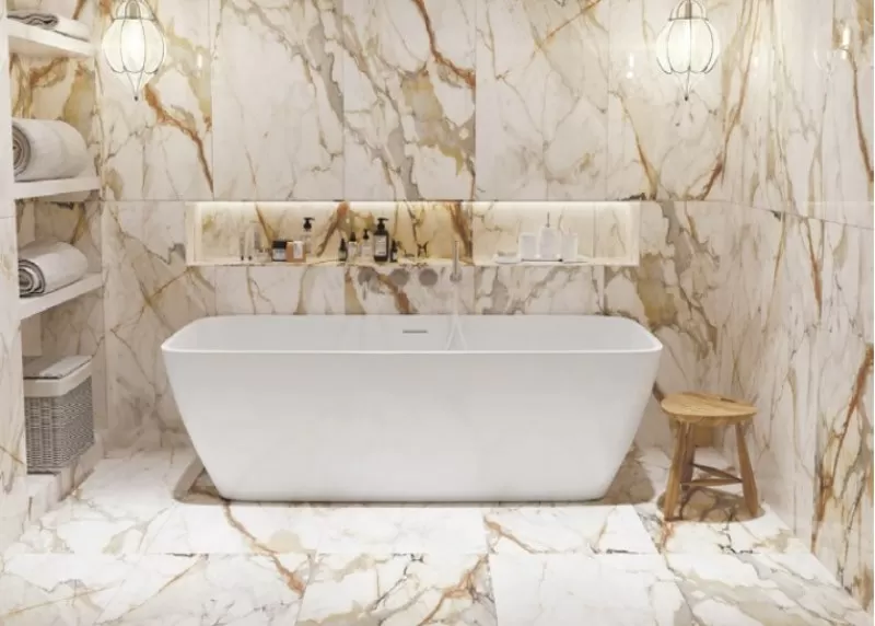 Керамогранит Старо Afyon Light Polished 60x120 кремовый