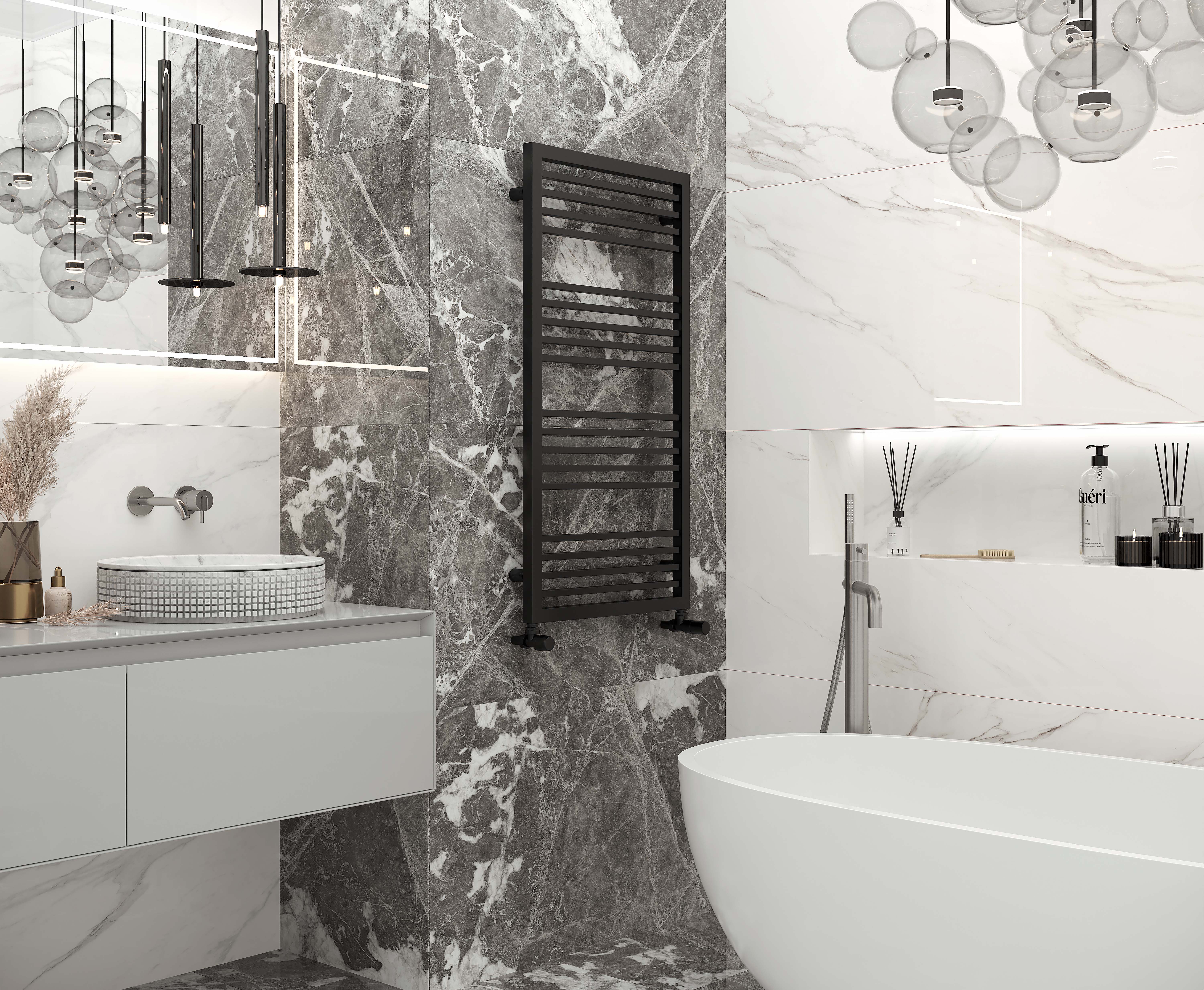 Керамогранит Laparet Calacatta Superb белый 60x60 полированный