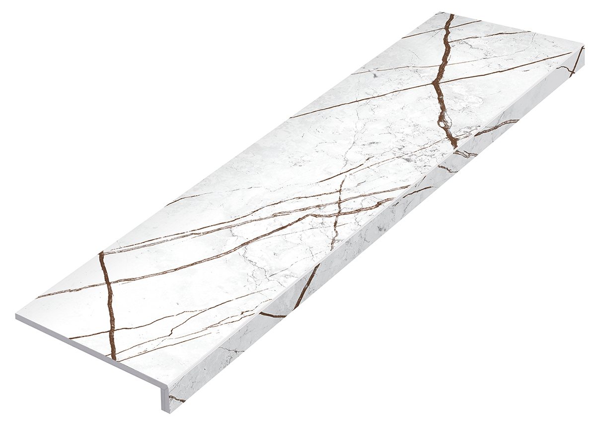 Ступень Сандра Белый 32x120 MR