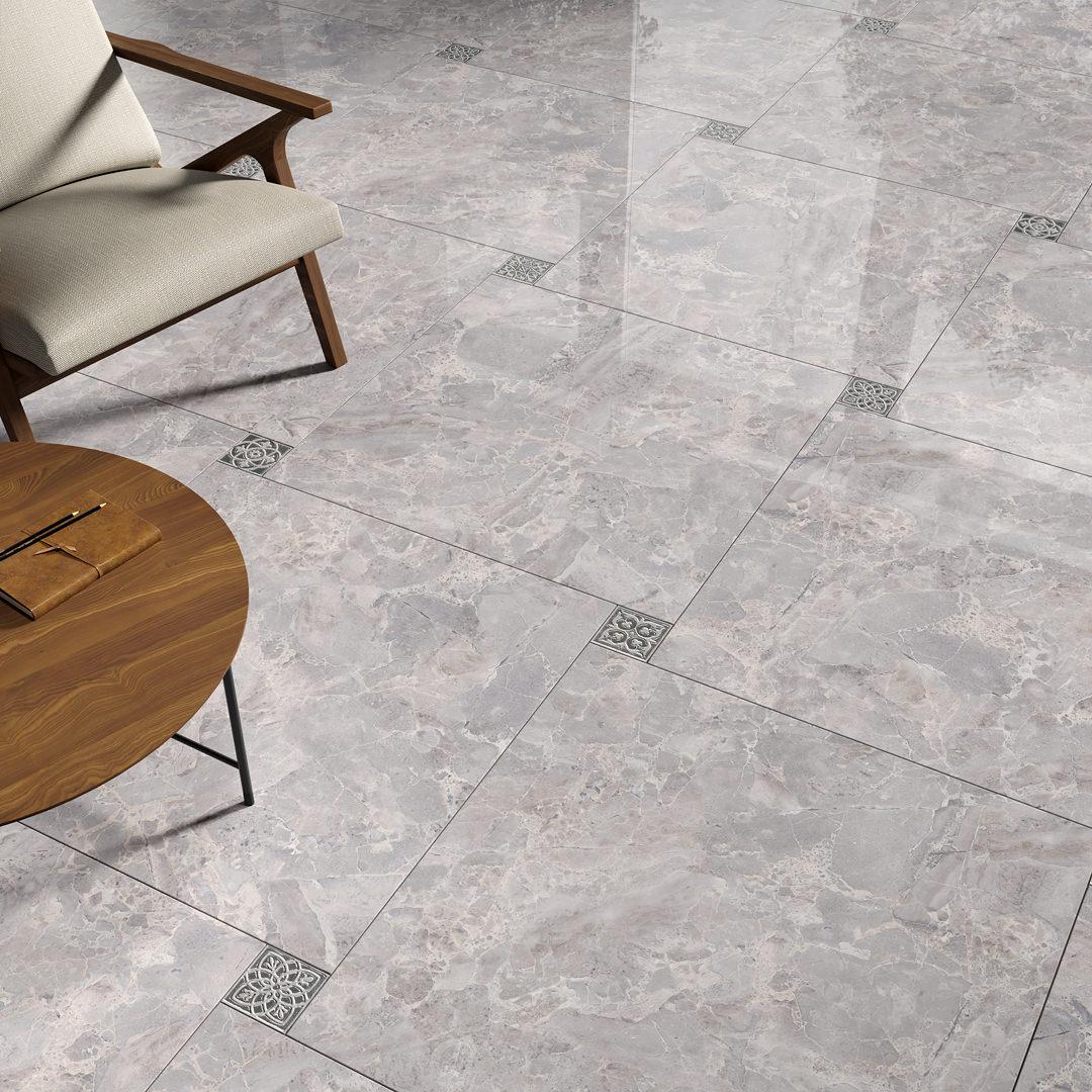 Вставка Kerama Marazzi HGD\A170\SG1550L Парнас коричневый лаппатированная 9,5x9,5
