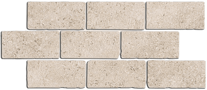 Бордюр Kerama Marazzi BR024 Роверелла беж мозаичный 14,7x34,5