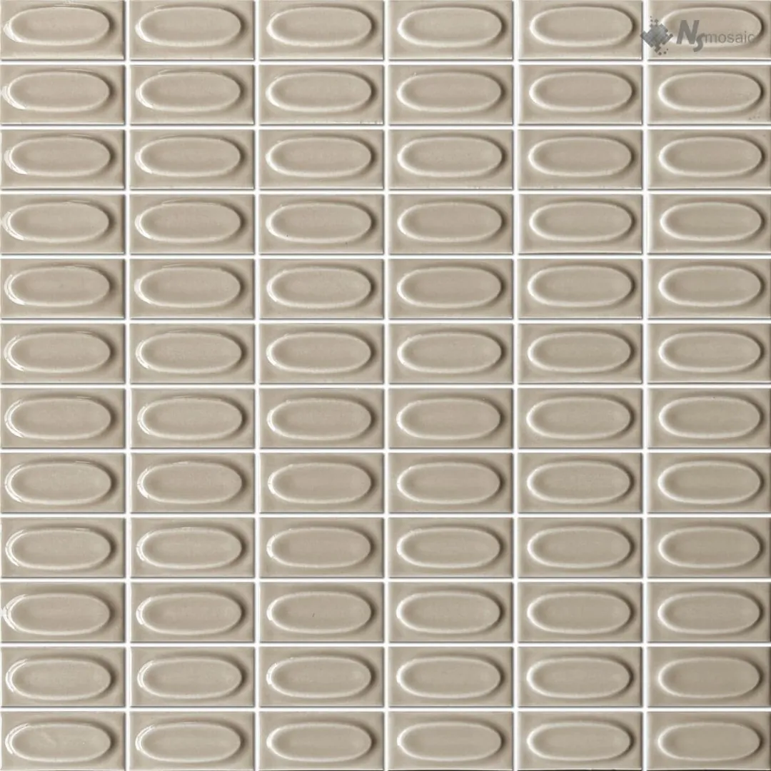 Мозаика NSmosaic R-363 бежевый 30x30