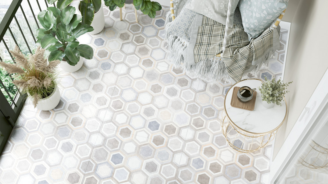 Керамогранит Alma Ceramica Эволюшн GFU04EVL47R разноцветный 60x60