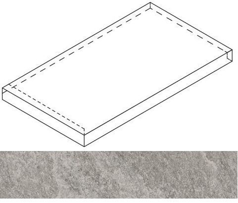 Ступень угловая левая Italon Climb Х2 Rock X2 33x60