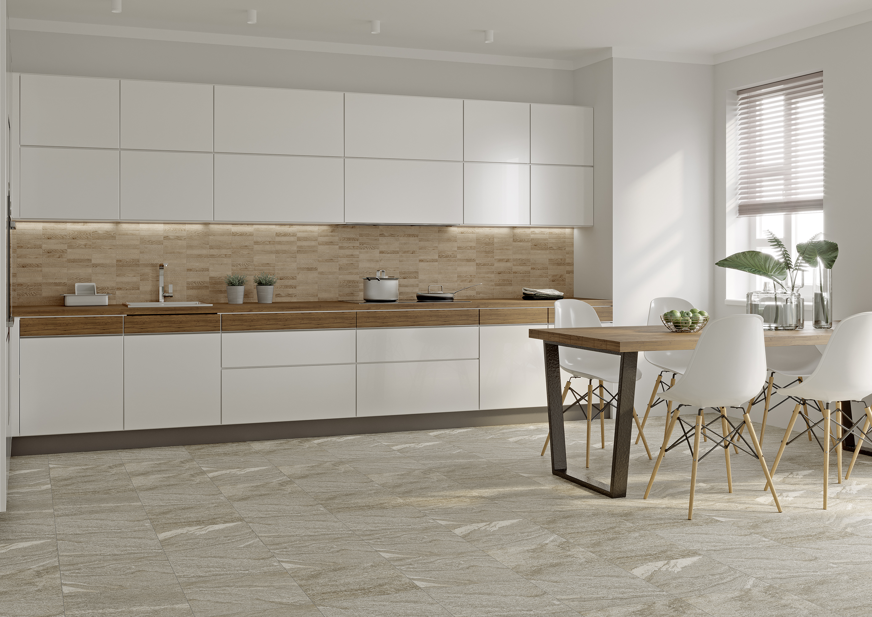 Плинтус Grasaro Castello Grey 7.6x40 G-165/S/p01/76x400x8