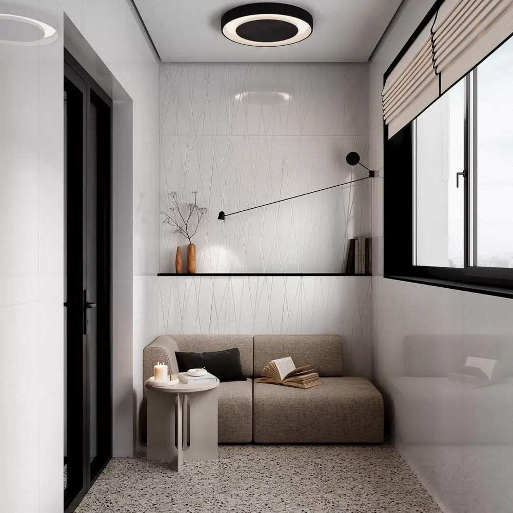 Керамическая плитка Kerama Marazzi KM6012B0021R Танжер 1 белый матовый структура обрезной 60x119.5