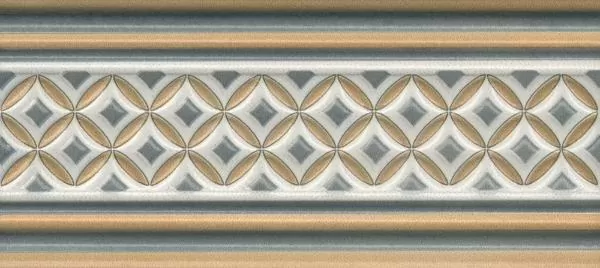 Бордюр Kerama Marazzi LAB002 Монтальбано 1 матовый 6.7x15