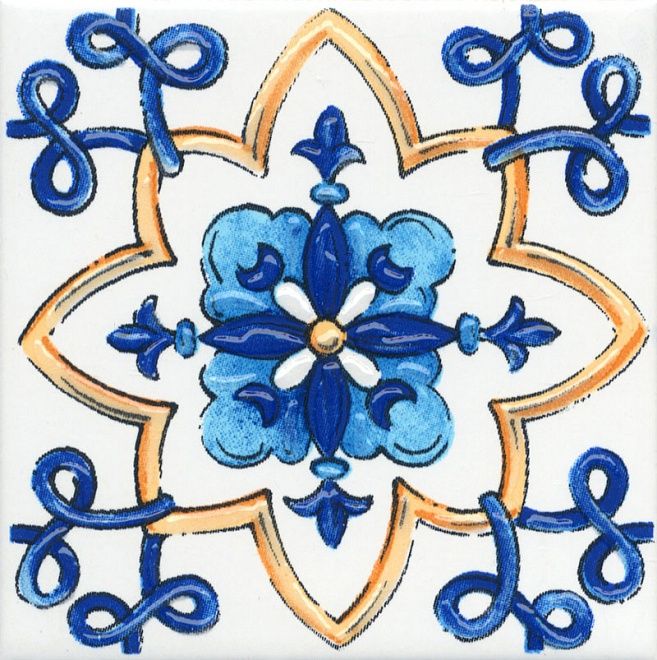 Декор Kerama Marazzi STG\A452\5232 Капри майолика 20x20