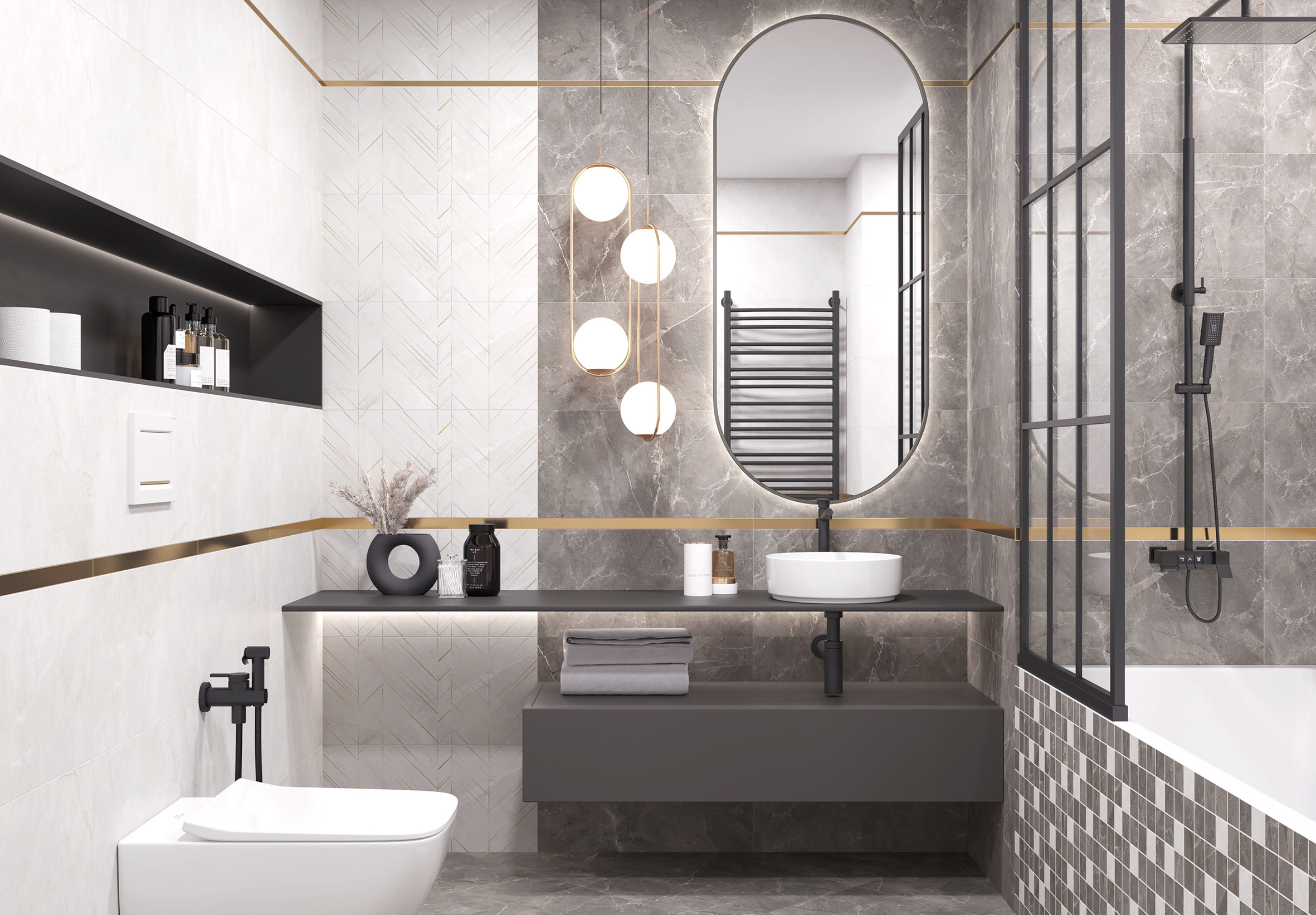 Керамогранит Laparet Monblanc коричневый 50x50 матовый