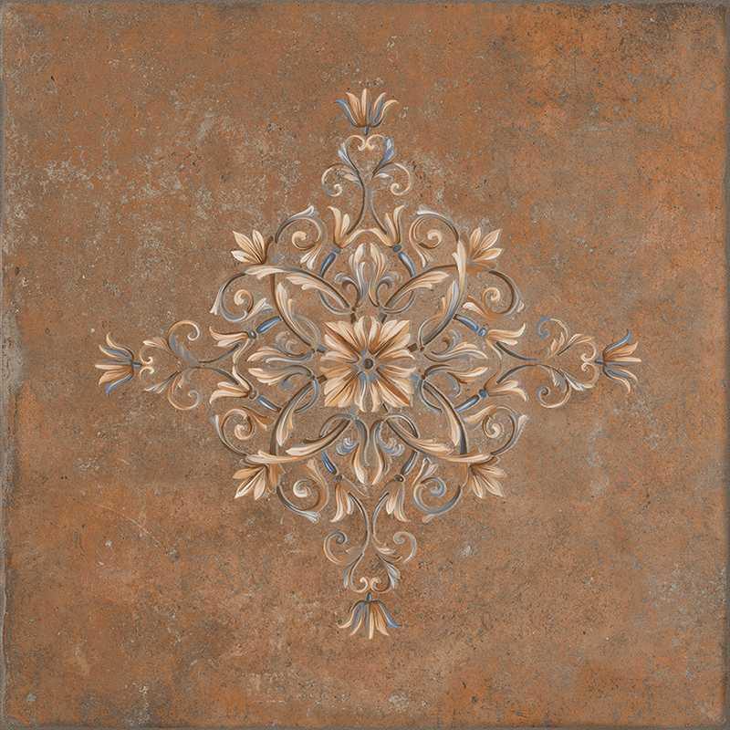 Керамогранит Kerama Marazzi SG926400N Каменный остров коричневый декорированный 30x30