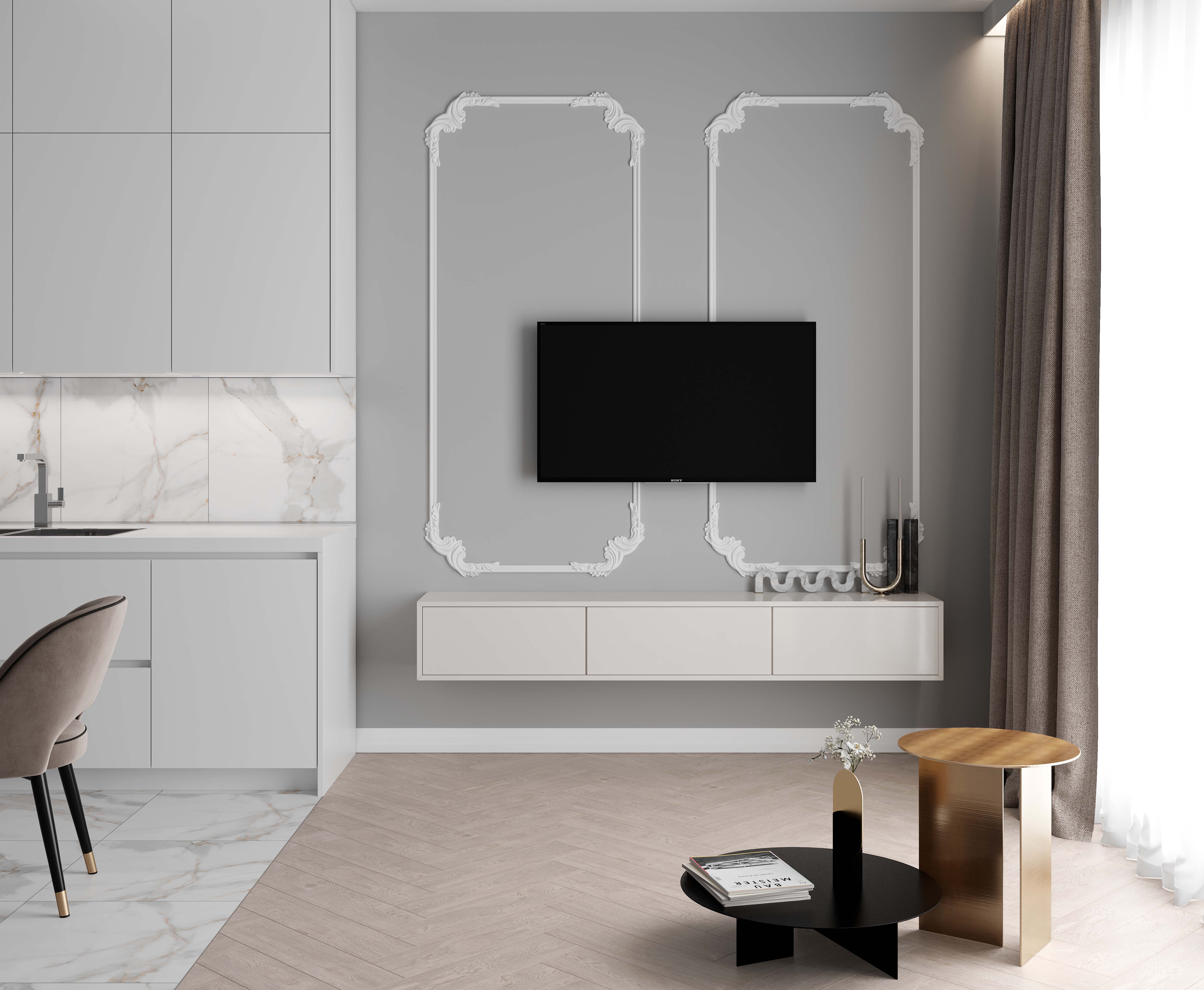 Керамогранит Laparet Vitus белый 14.7x59.4 матовый